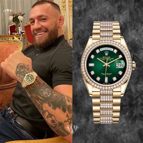 conor mcgregor rolex watch|Conor McGregor casino watch.